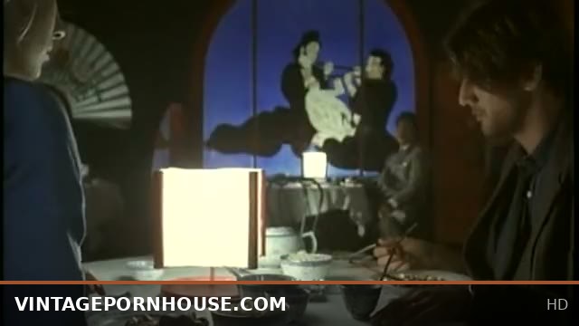 Voyeur watches slutty wife spread legs in Chinese restaurant vintage style