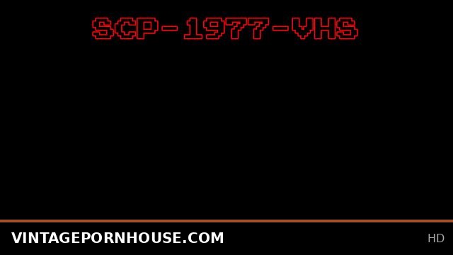 SCP VHS 1977 vintage horror and suspense part 1
