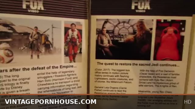 Star Wars Skywalker Saga classic VHS collection vintage edition