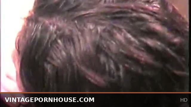 Missy and George vintage homemade blowjob and facial from 2006